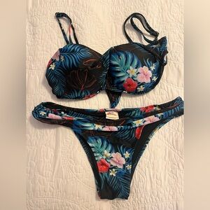 Tropical Floral Bikini Set XXL
